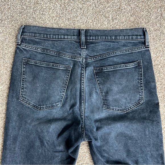 Gap Weathered Black High Rise Straight Leg Jeans, Size 10/30R - Picture 6 of 6